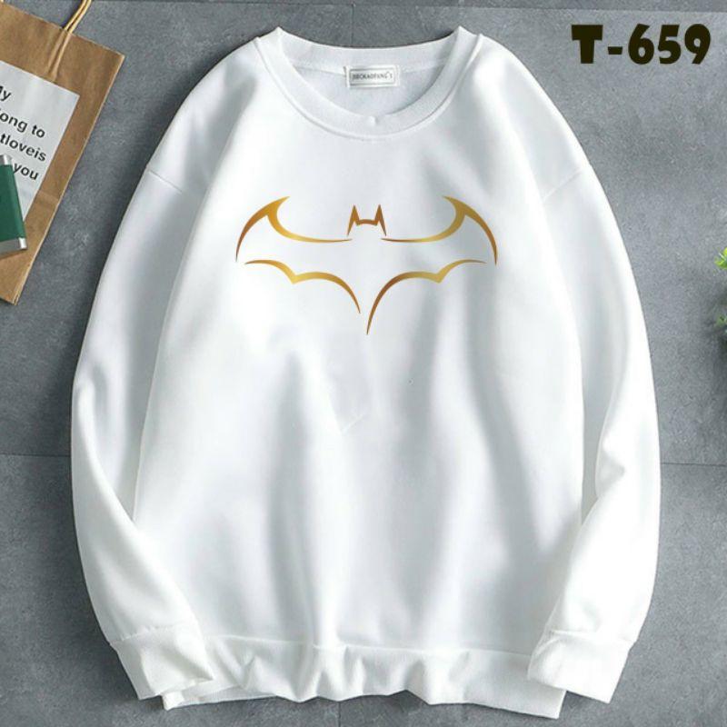 Áo nỉ sweater hình cánh dơi