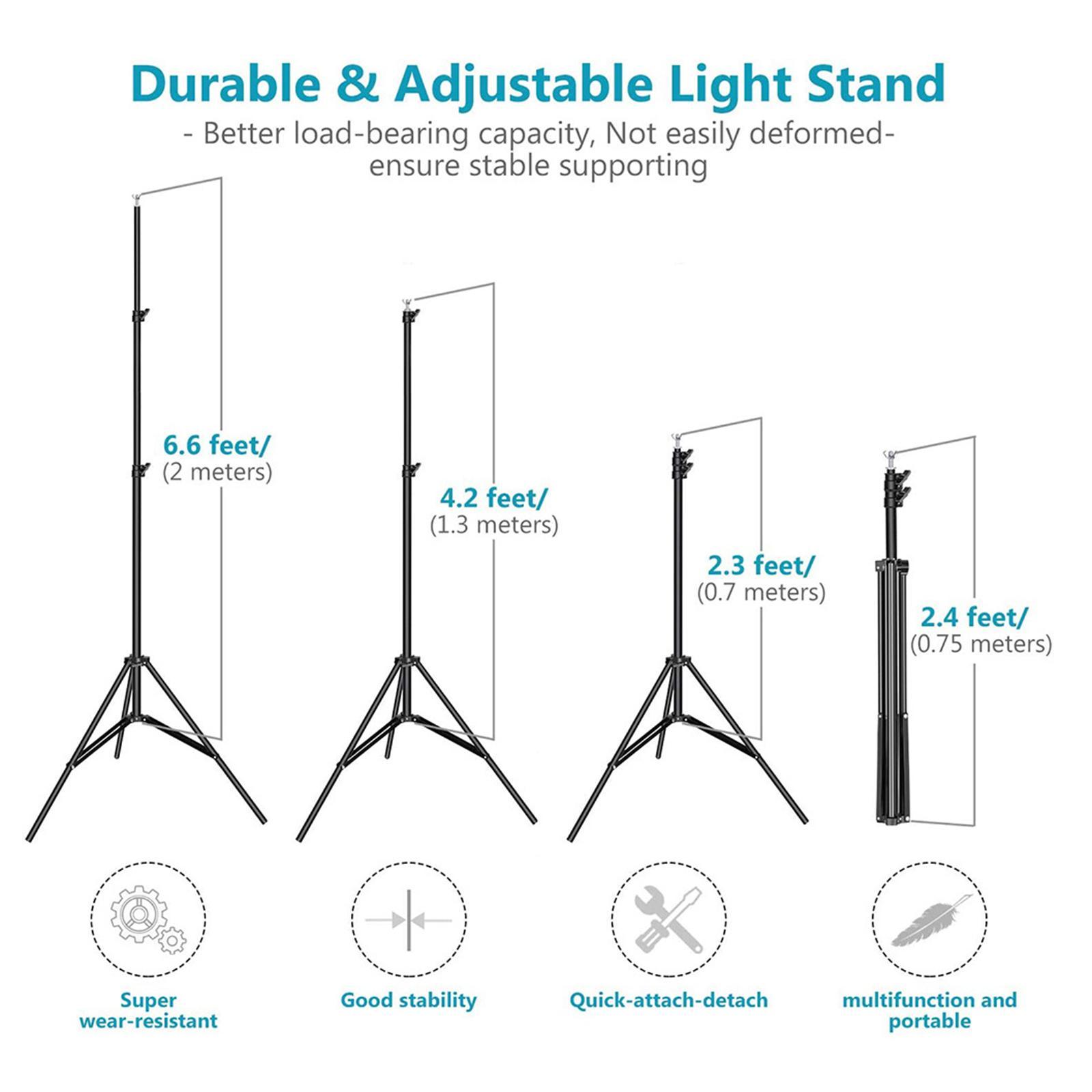 Photo Studio Backdrop Background Support System Stand Photo Studio Background Backdrop Stand