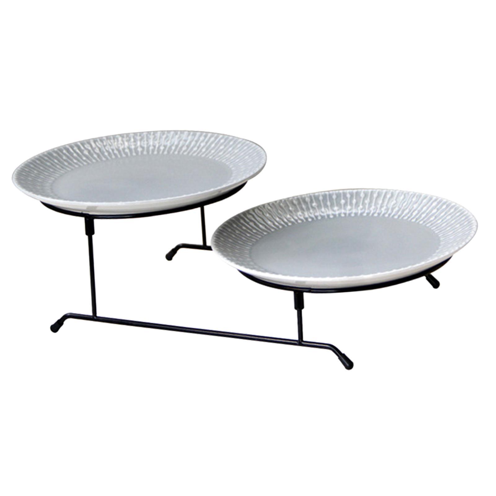 Dessert Cake Stand Jewelry Trinket Tray Cake Serving Tray for Bathroom Kitchen Countertop
