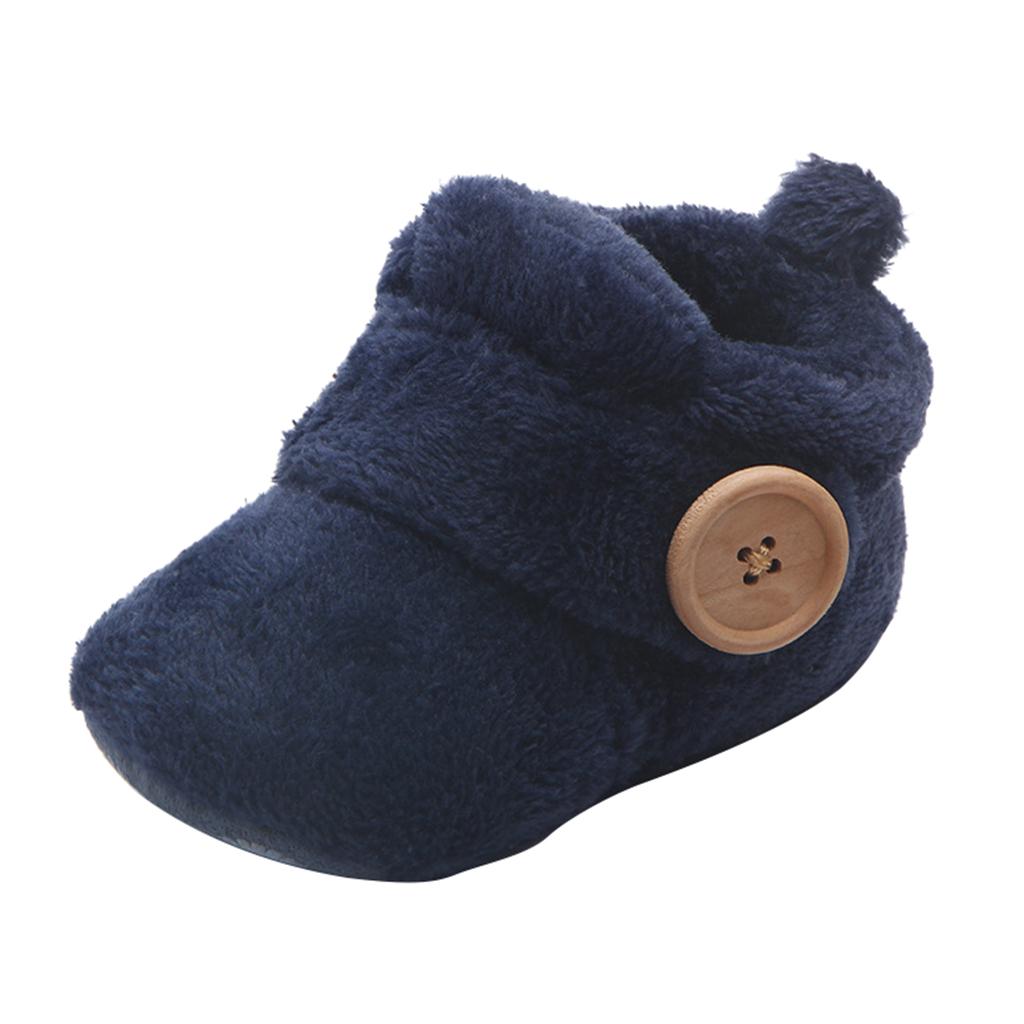 Baby Soft Cloth Sole Shoes Winter Warm Toddler Shoes