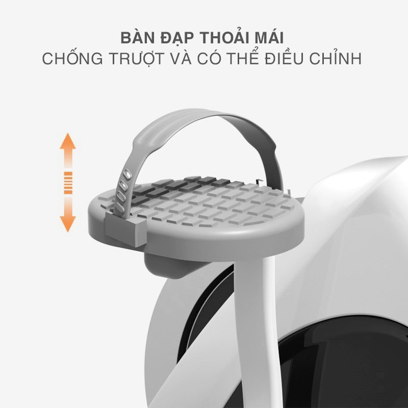 Xe Đạp Tập Thể Dục Tại Nhà Kết Hợp Tay Chân JOBUR XBIKE Hiển Thị Đầy Đủ Chỉ Số - Hàng Chính Hãng