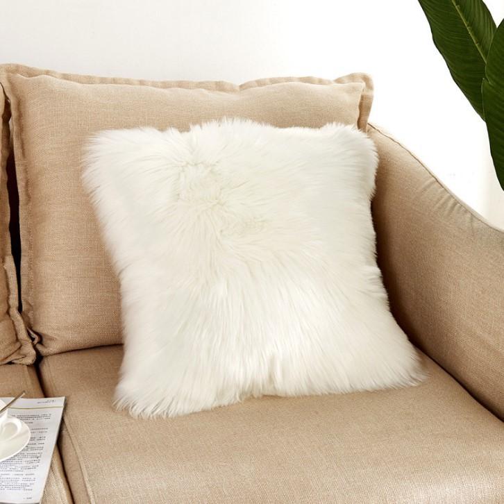 Ruột kèm vỏ gối tựa lưng sofa lông mềm cao cấp PA9167