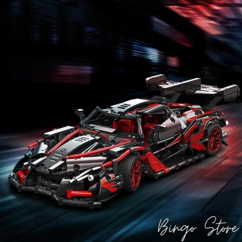 MÔ HÌNH LẮP RÁP SIÊU XE LAMBORGHINI 1394 CHI TIẾT TỈ LỆ 1:14
