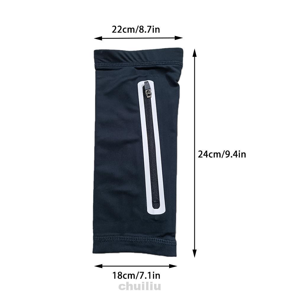 Vỏ bọc cánh tay chống nắng bằng nylon có khóa kéo tiện dụng cho nam và nữ