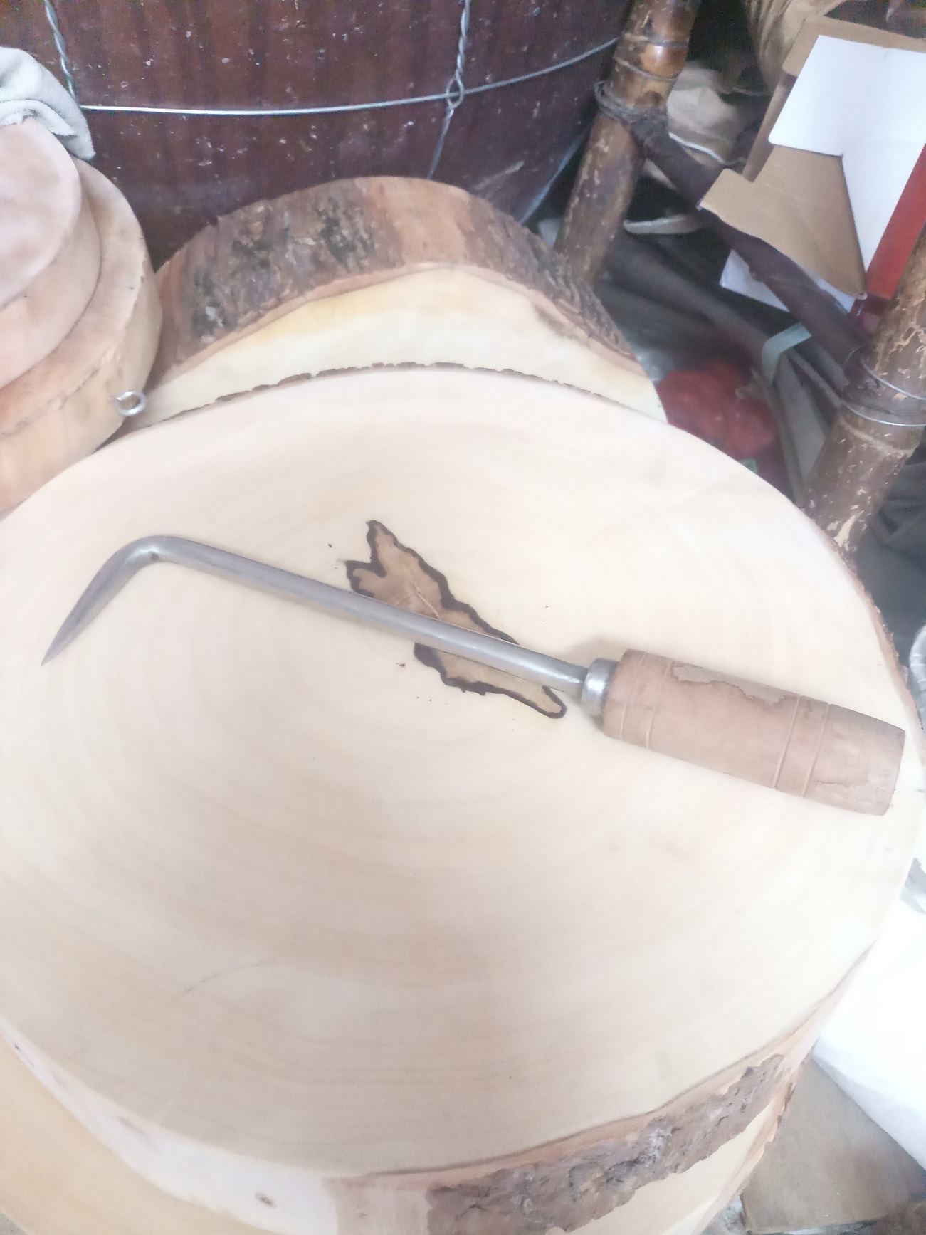 CÂY ĐỤC LỔ DỪA BẰNG INOX.
