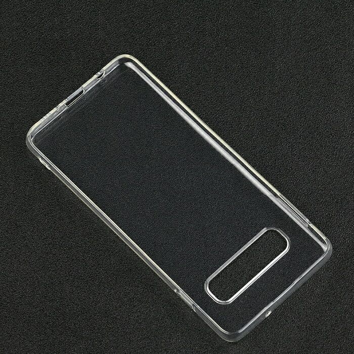 Ốp lưng dẻo silicone trong suốt dành cho Samsung Galaxy S10 Plus