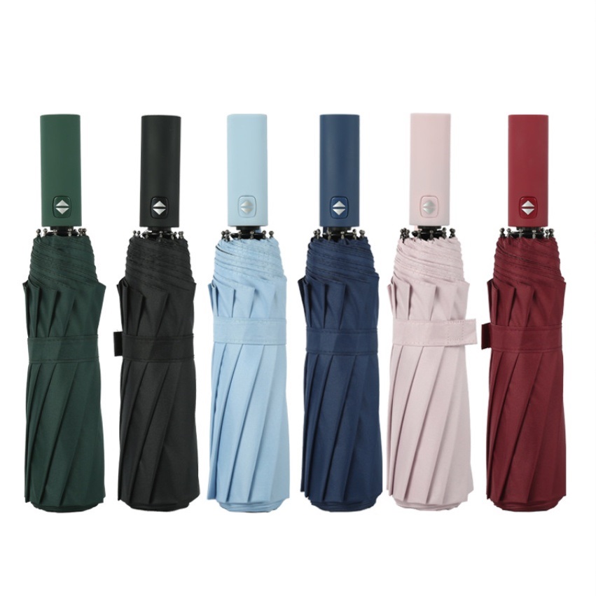 Ô dù tự động gấp mở 2 chiều cỡ lớn , chống tia uv chống nước cầm tay cao cấp 10 nan - JL