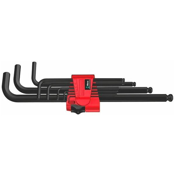 BỘ LỤC GIÁC BI DÀI WERA 05073596001 950/9 HEX-PLUS 6 SB GỒM 9 CÁI