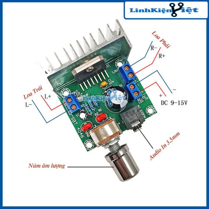 Module Audio TDA7297 15W+15W V1