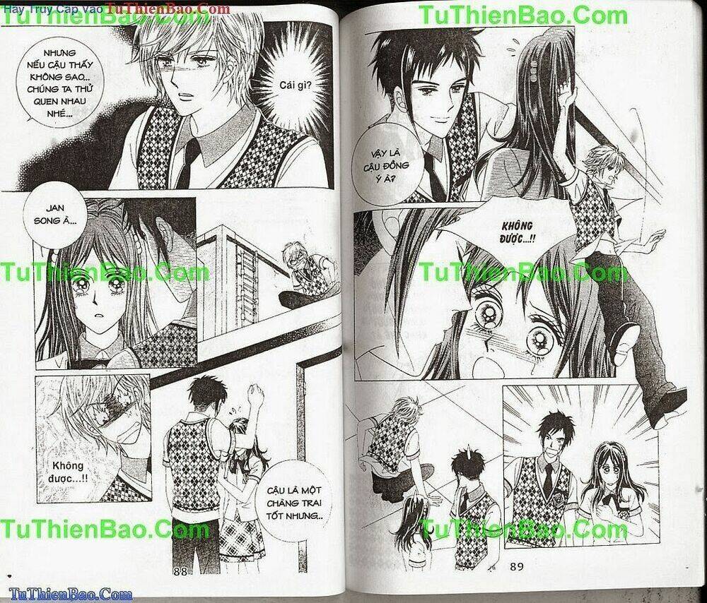 tiểu tử quậy bản đẹp - become habituated to kiss chapter 9 46