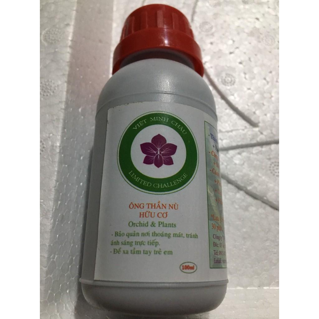 Phân bón cao cấp Ông thần nù hữu cơ cho hoa lan 100ml