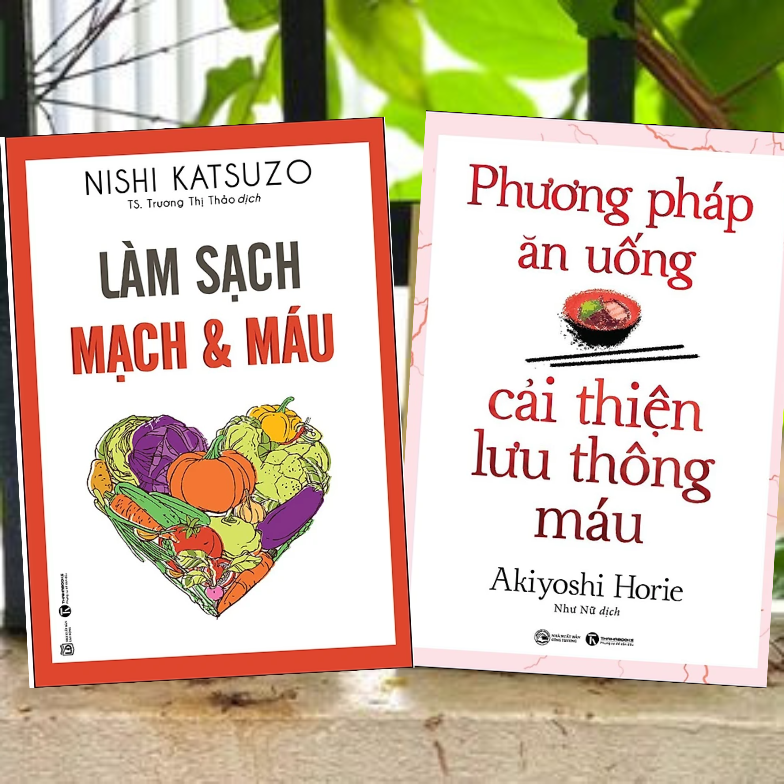 Combo 2Q Sách Y Học/ Chăm Sóc Sức Khỏe: Phương Pháp Ăn Uống Cải Thiện Lưu Thông Máu + Làm Sạch Mạch Và Máu