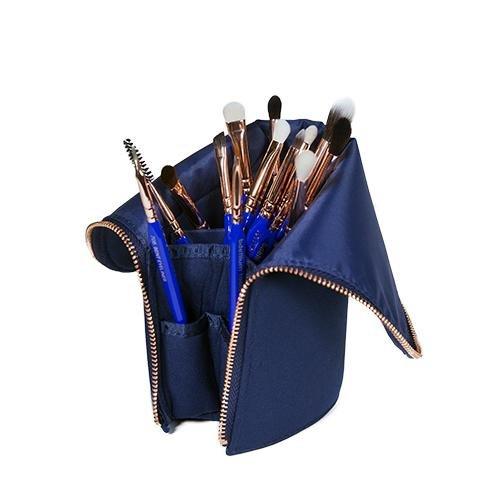 Bộ Cọ Trang Điểm Bdellium GOLDEN TRIANGLE EYES ONLY COMPLETE 15PC. BRUSH SET WITH POUCH