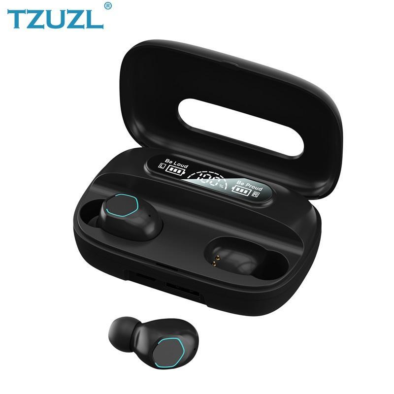 Tai nghe không dây TZUZL M9 TWS tích hợp mic có màn hình LED