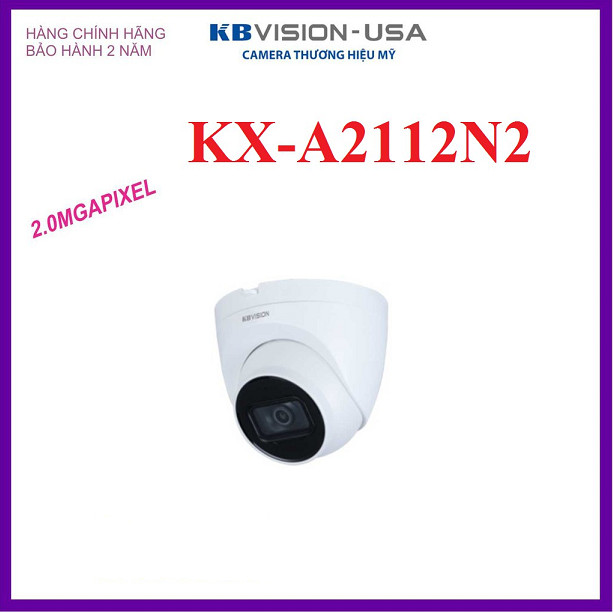 Camera IP 2mb KBVISION KX-A2112N2-Hàng chính hãng