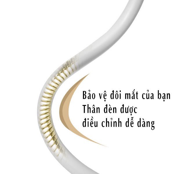 Đèn Học Để Bàn Chống Cận 3 Chế Độ Ánh Sáng - Đèn bàn Led tích điện đa năng hỗ trợ đọc sách, làm việc, trang trí