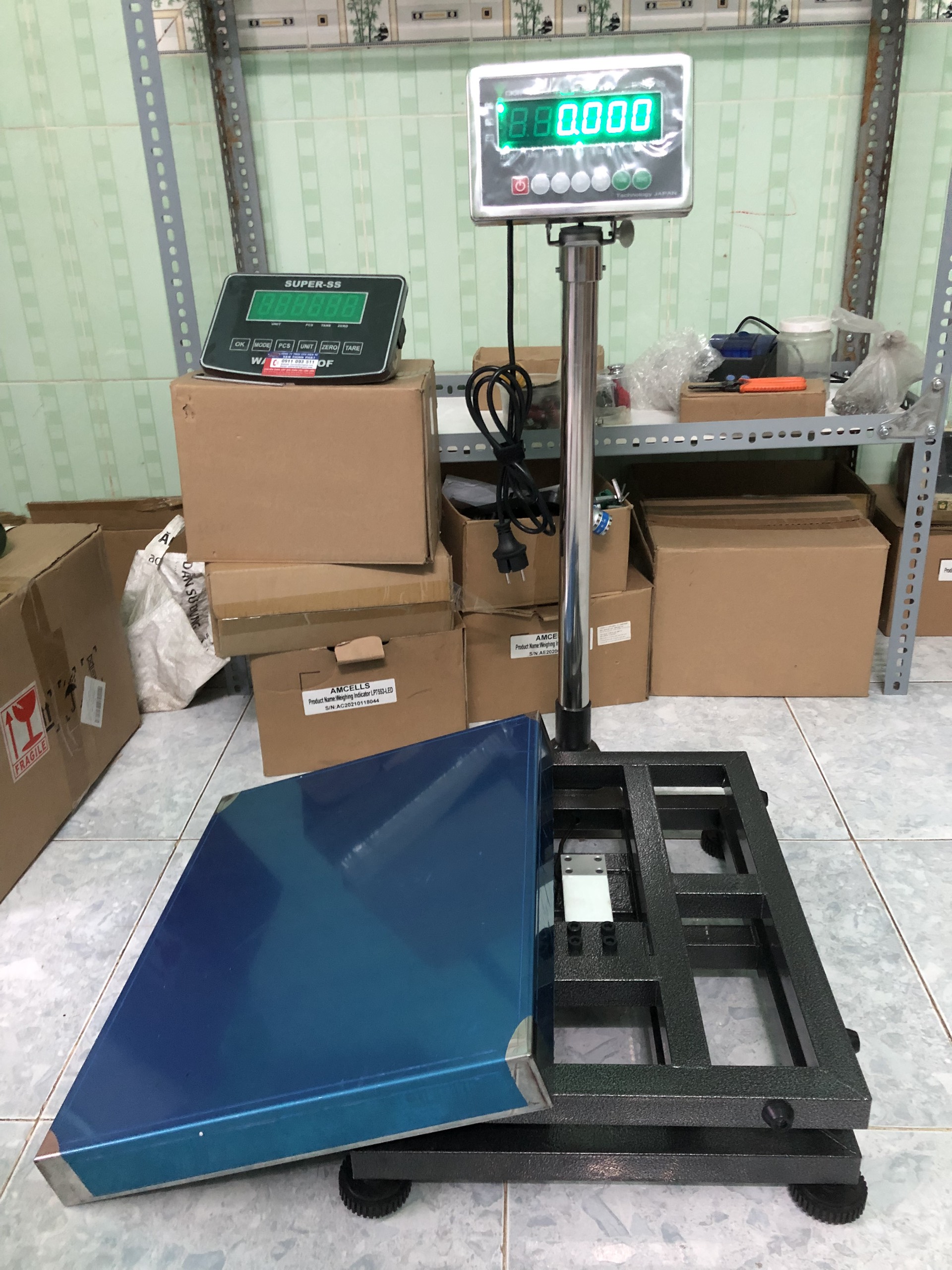 Cân Bàn Điện Tử DIGI DS-167SS 350 KG