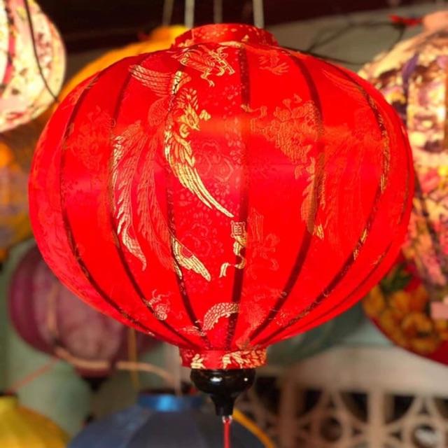 Đèn gấm long phụng