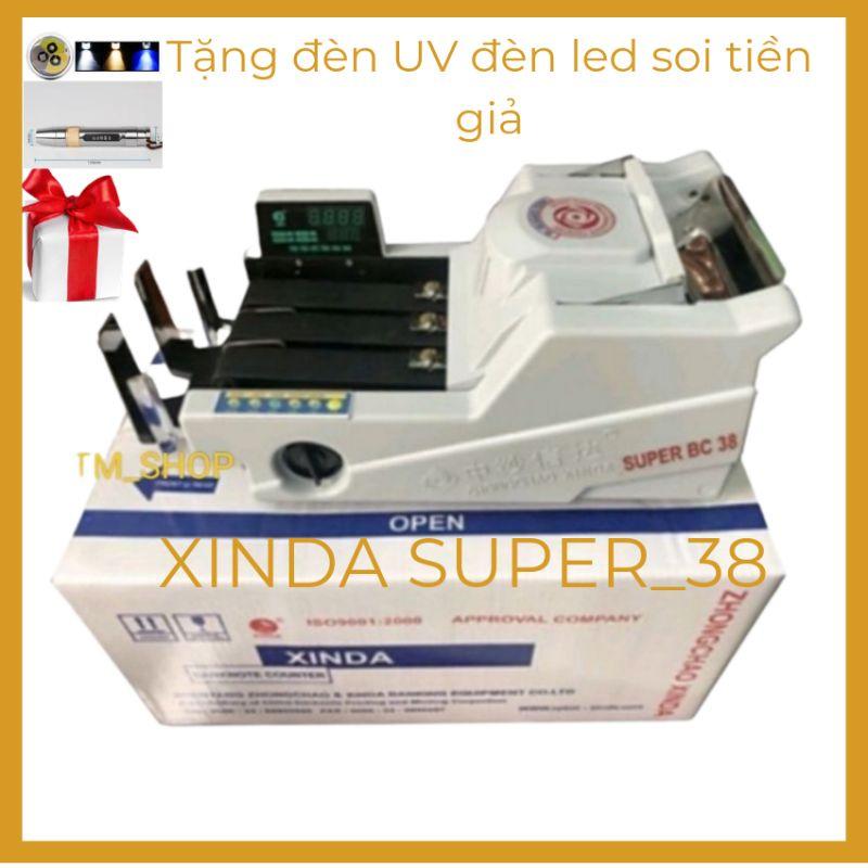 Máy đếm tiền ngân hàng xinda supper BC_38F, ngân hàng chuyên dùng, phát hiện tiền gi.ả chính xác