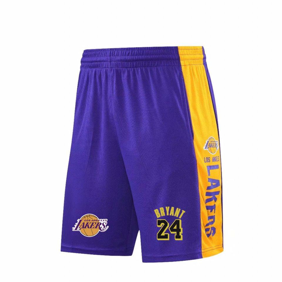 Quần Short Thể Thao Bóng Rổ Thời Trang Nam Owen 11 90-190 kg 5 &quot; - Lakers màu xanh lá cây logo th