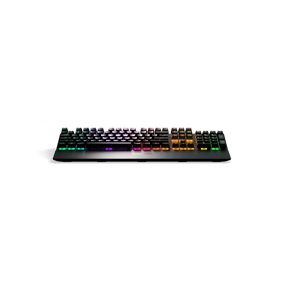 Bàn phím gaming có dây kê tay SteelSeries Apex 7 red switch, Led RGB, 50 triệu clicks, màn hình Oled, có app, Hàng chính hãng, Bảo hành 12 tháng