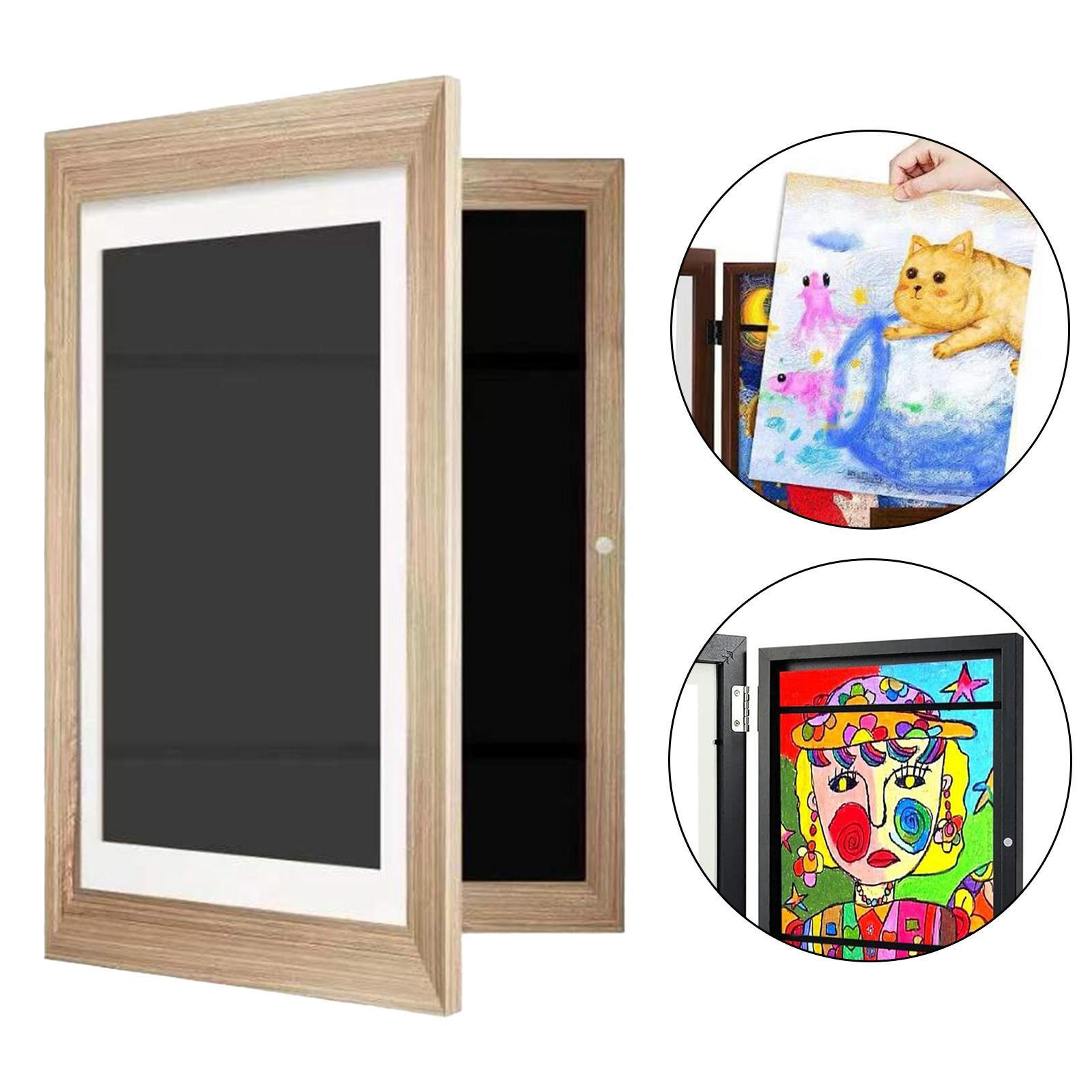 Kids Artwork Frames Changeable Home Decoration Front Open Picture Frame