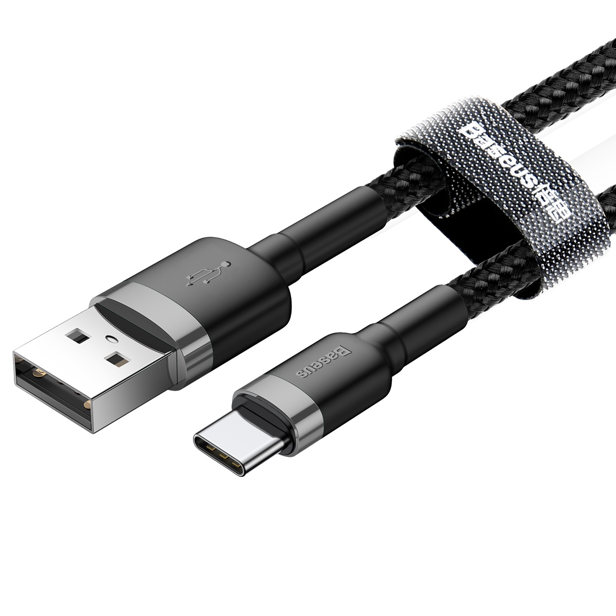 Cáp sạc nhanh, truyền dữ liệu tốc độ cao Baseus Cafule Type C v2 cho Samsung / Xiaomi/ Huawei/ Oppo/Nokia  - Hàng chính hãng