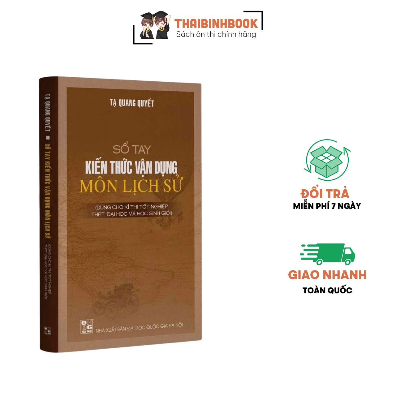Sổ Tay Kiến Thức Vận Dụng Môn Lịch Sử (Dành Cho Kì Thi THPTQG Và Ôn Thi HSG)