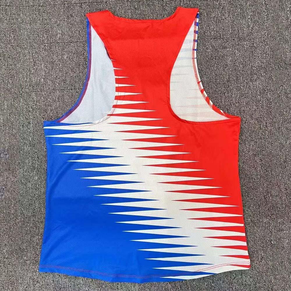 Đàn ông thời trang chạy marathon singlets không tay vest Color: Shorts Size: XL