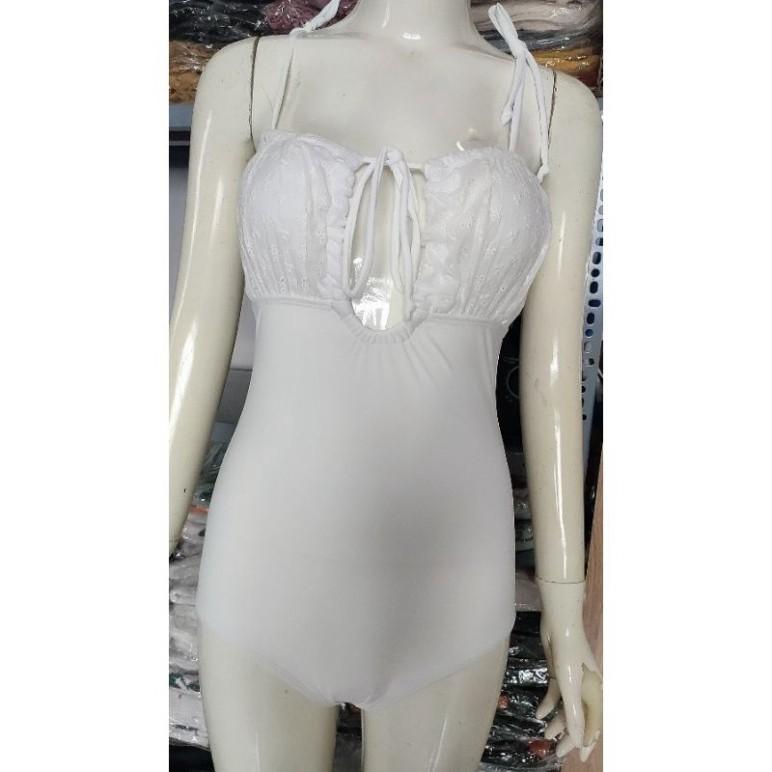 Bikini Áo Tắm 2 Dây Nhún Bèo Nhẹ Nhàng Chất Ren Quảng Châu Hottrend 2021 Sang Chảnh Tôn Dáng Khoe Lưng Trần Sex