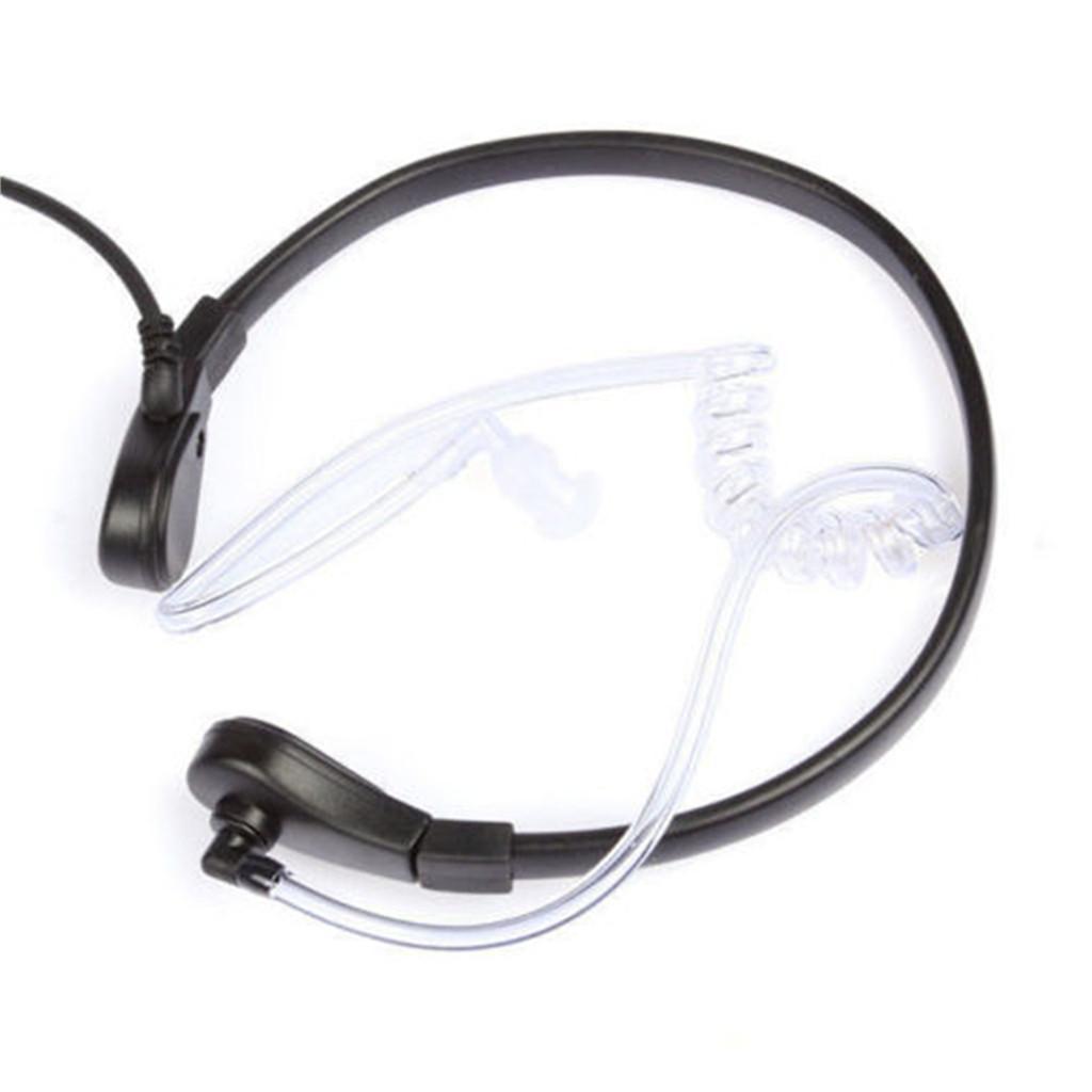 MIC Headset  Acoustic Tube Earpiece with Finger PTT for Vertex 1 Pin