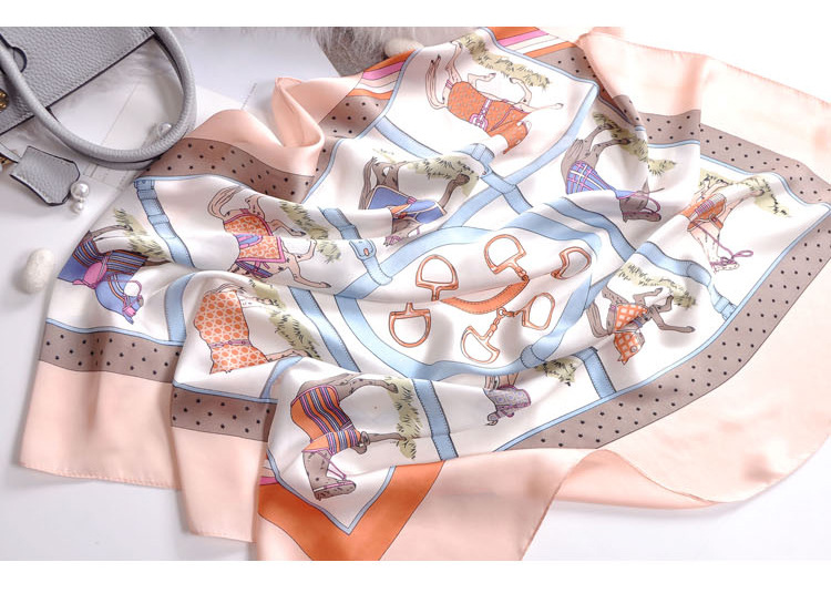 Khăn Lụa Vuông, Khăn Turban Cao Cấp Sang Trọng- Chất Liệu Chiffon - 70x70cm