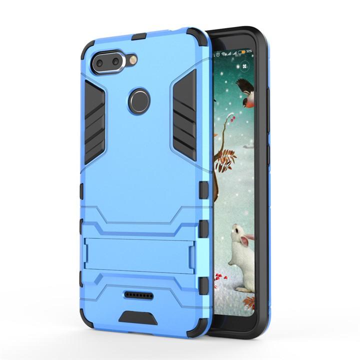 Ốp lưng Xiaomi Redmi 6 chống sốc Iron man có chân dựng máy