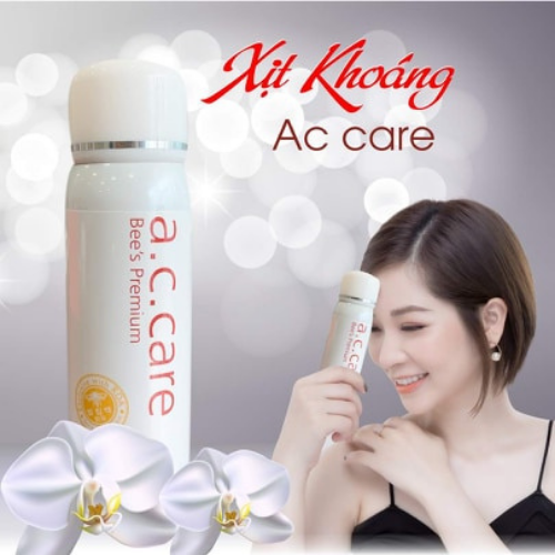 Xịt khoáng kiểm soát bóng nhờn từ nọc ong AC Care Bee's Premium Water Essence 60ml