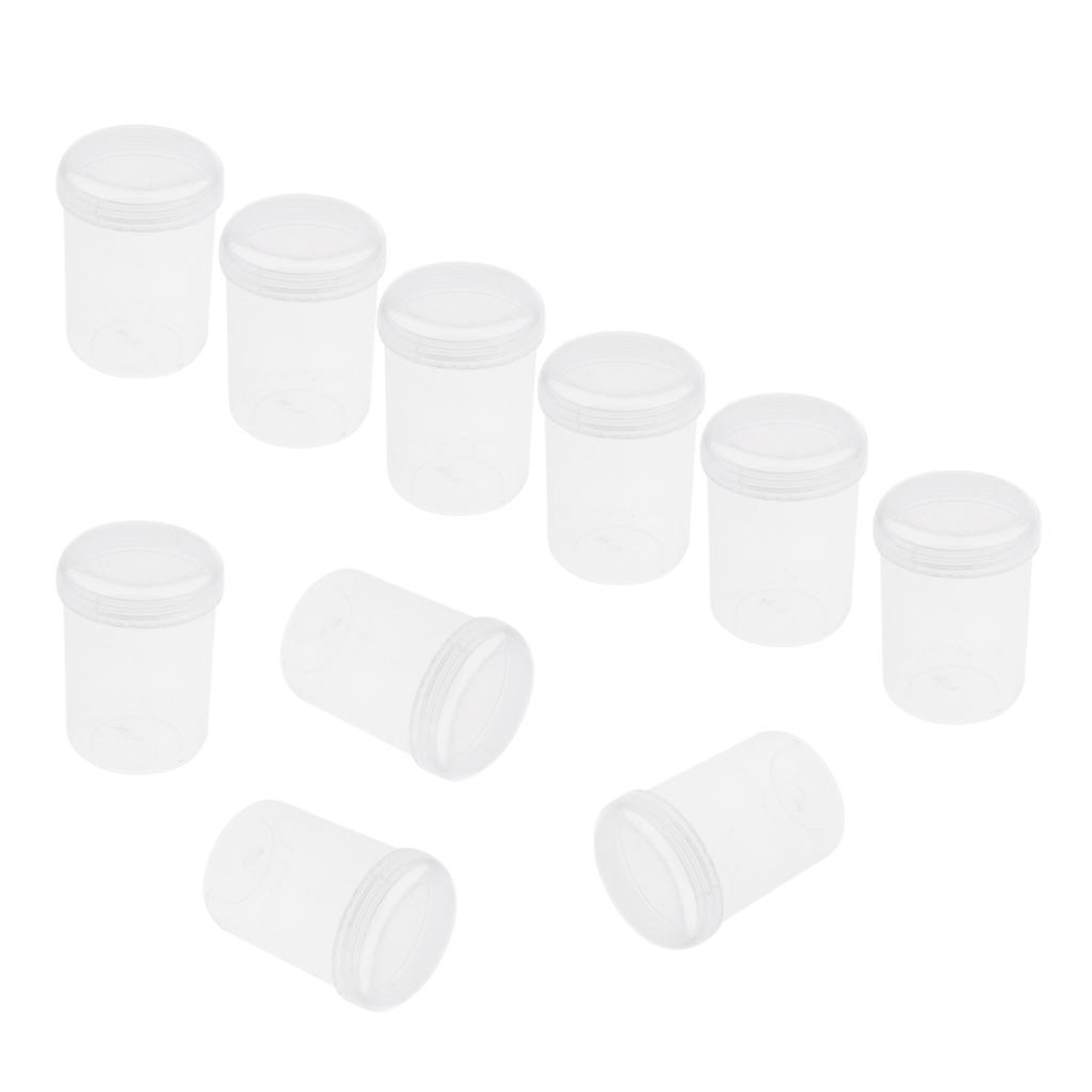 10 X Trang Điểm Hộp Đựng Mỹ Phẩm Dưỡng Da Gel Bình Rõ Ràng Hộp Đựng