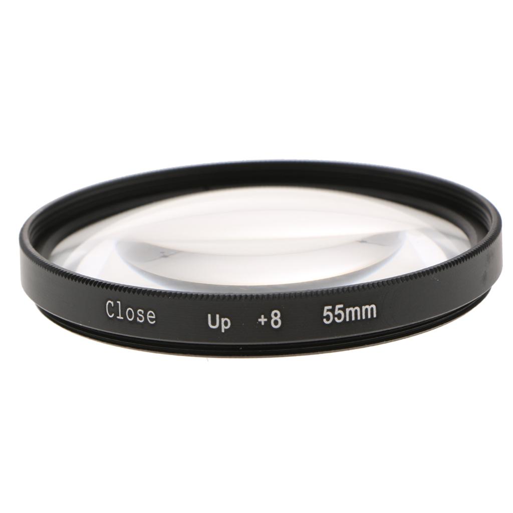 Close-up Macro Filter Ring +8 For Canon Nikon Pentax Sony Digital Camera