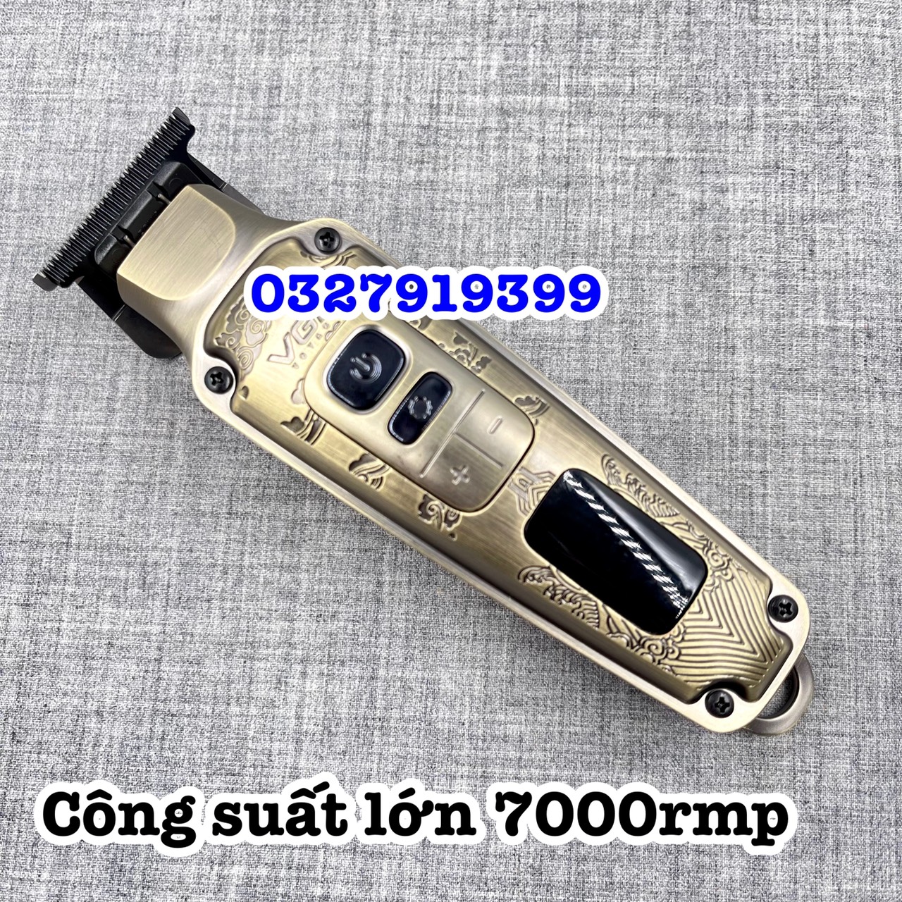 Tông đơ viền cao cấp VGR 901 tăng tốc - có màn hình