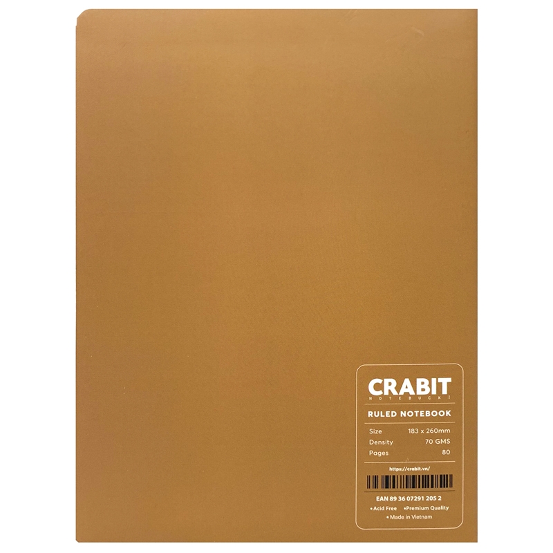 Vở Crabit Nhũ Lá Kẻ Ngang 80 Trang 1205