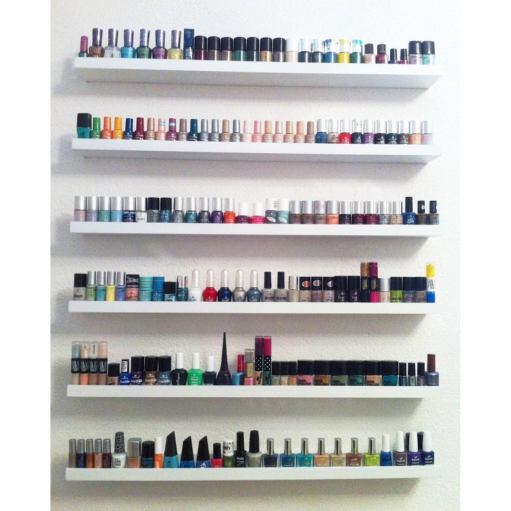 Kệ nail, kệ sơn móng tay, kệ thanh ngang treo tường 307