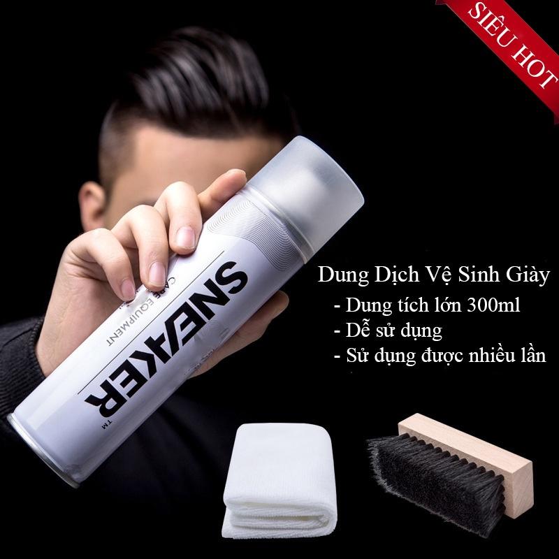 Chai vệ sinh giày xịt bọt làm sạch giày Sneaker cao cấp Hando 300ml