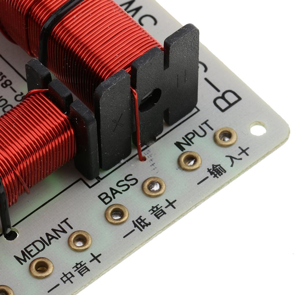 B-301 Treble Bass 3 Way Frequency Divider Audio Crossover Filters Board