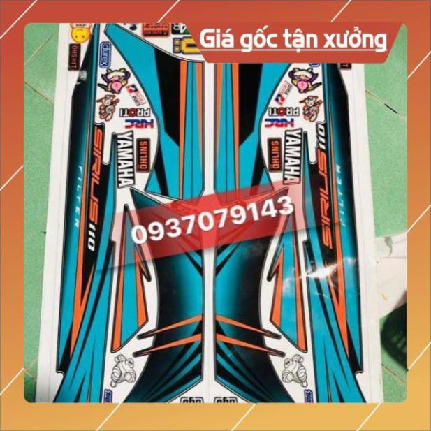 Tem rời sirius xanh đen sản phẩm y hình 100%
