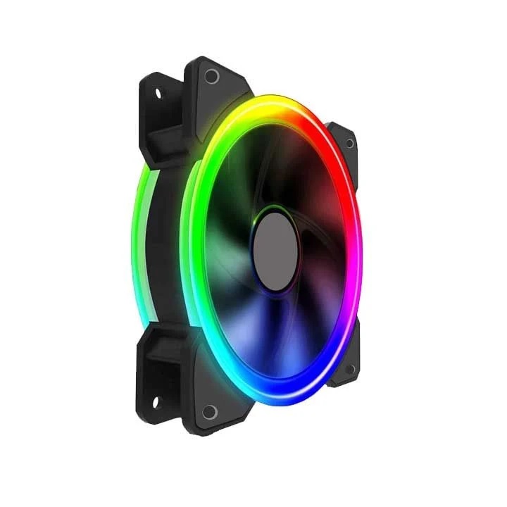 Fan Case V202 LED Tròn 2 Mặt (Double Circle ) - JL - HÀNG CHÍNH HÃNG