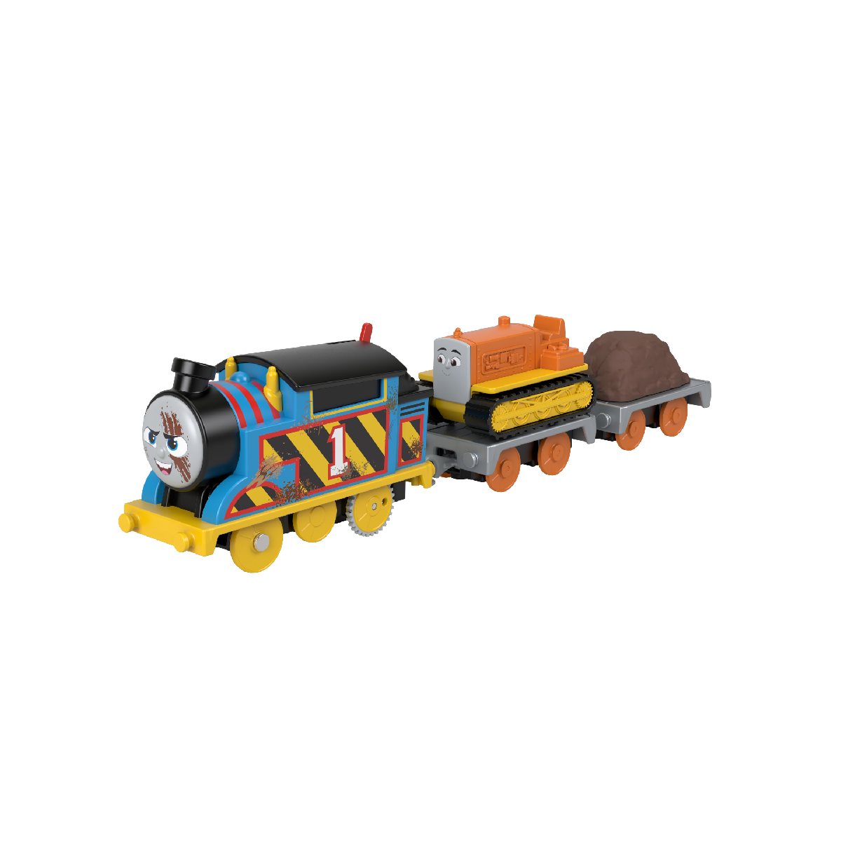 Đồ Chơi Mô Hình Đầu Kéo Và 2 Toa Tàu Thomas &amp; Terrance THOMAS FRIEND JDF19/HFX97