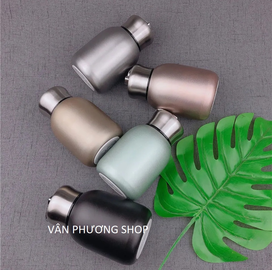 Bình Nước Giữ Nhiệt Vân Phương Shop, dung tích 300ml, Chất Liệu Inox 304 Cao Cấp Giữ Nhiệt Lâu