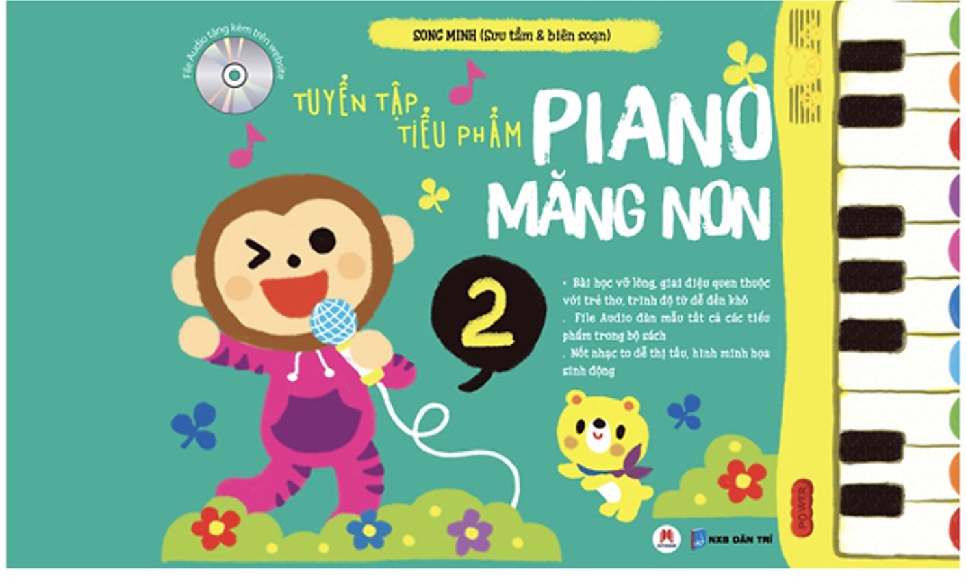 Combo 2 cuốn Tuyển Tập Tiểu Phẩm Piano Măng Non