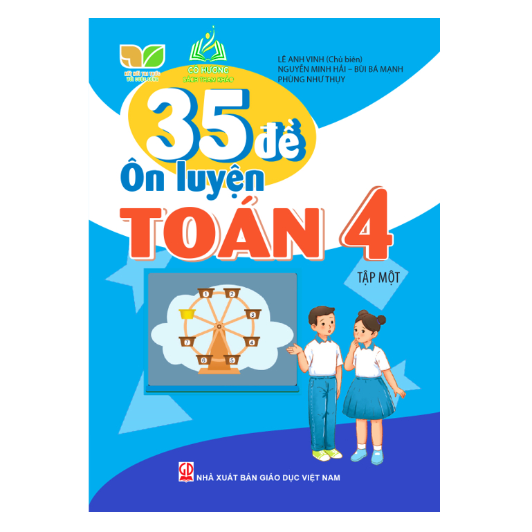 Sách - Combo 35 Đề ôn luyện Toán + Tiếng Việt 4 Tập 1+2