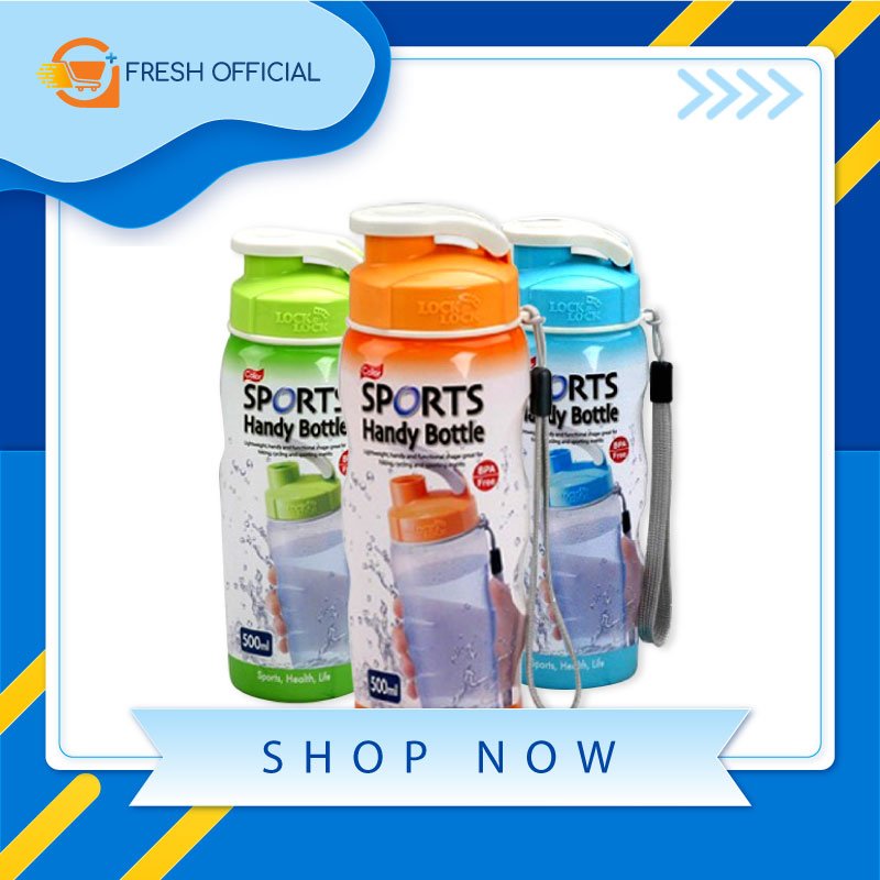 Bình Nước Thể Thao Cầm Tay Sports Handy Bottle - FRESH STORE