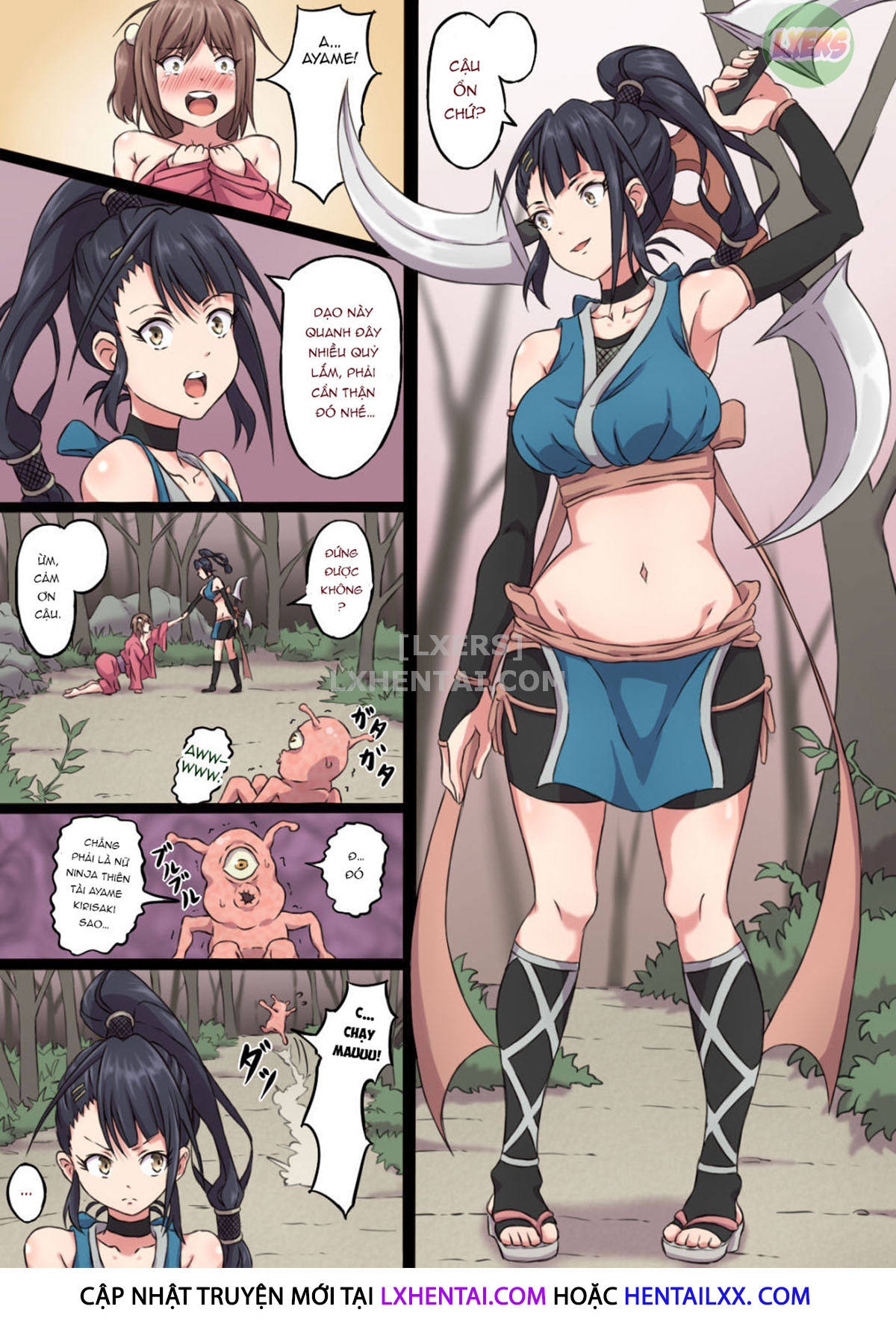 đánh bại ayame kunoichi chapter 1 3