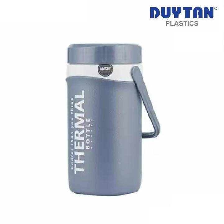 Bình giữ nhiệt 1L / 2L / 3L / 4L Matsu Duy Tân Có Vòi Có Tay Cầm chất liệu nhựa cao cấp độ bền cao màu nhũ